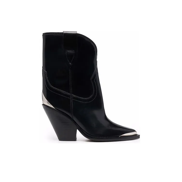 ISABEL MARANT Leyane Ankle Boots Women's Black-1
