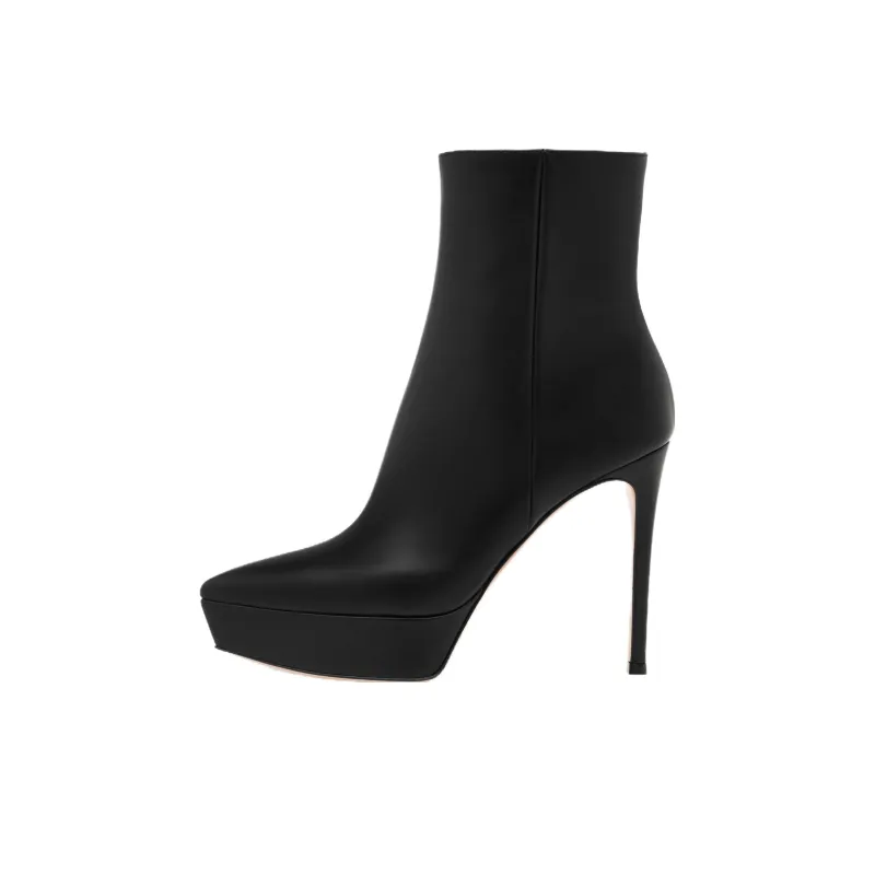 GIANVITO ROSSI Dasha 115mm Platform Booties-0
