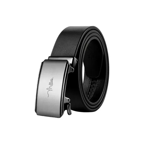 MILLIE'S Top Grain Cow Leather Leather Belts Men's Width  3.5cm