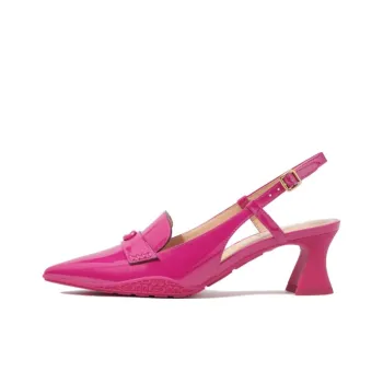 COACH Nikola Chunky Heel High Heels 5.7cm Women's Pink