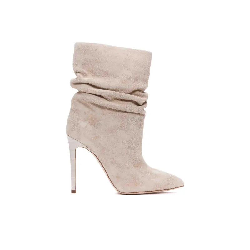 Paris Texas Slouchy Suede Boots-1