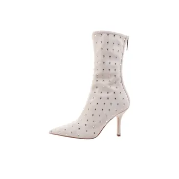 Paris Texas Pointed Toe Ankle Boots Women's