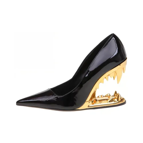 GCDS Morso 105mm Leather Pumps