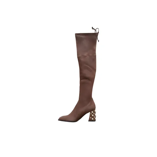 Stuart Weitzman/SW Over-the-knee Ankle boots Women's Cardamom Brown