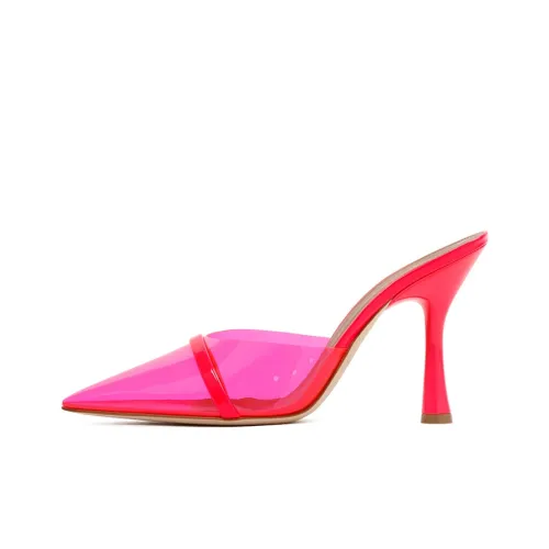 Malone Souliers Slim Heel High Heels Women's Rose Red