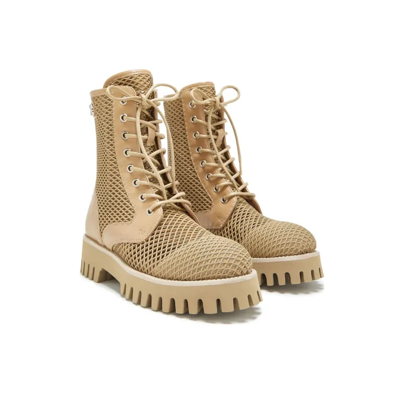 Casadei Mesh Ankle Boots-2