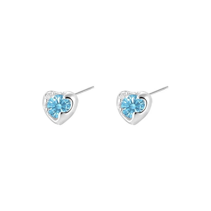 EAR PARTNER 925 Sterling Silver Stud Earrings Women's-0