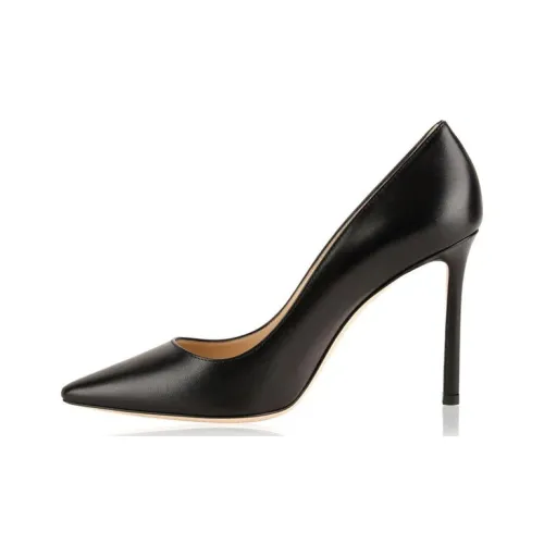 Jimmy Choo ROMY Slim Heel High Heels 10cm Women's Black