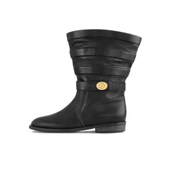 LOUIS VUITTON Ankle Boots Women's Black