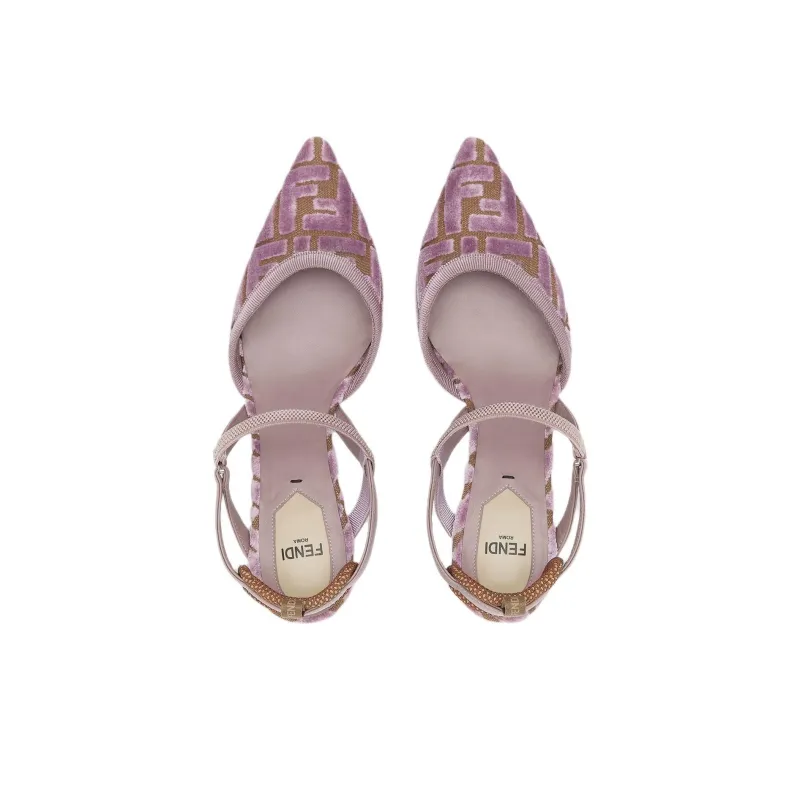 FENDI Colibrì Lite Slingback Pumps-2