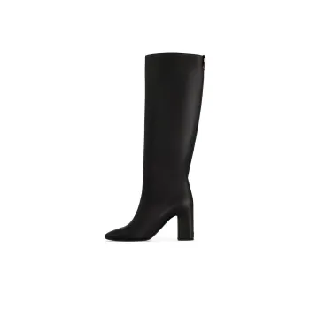 LOUIS VUITTON Donna Knee high Boots 8.5cm Women's Black
