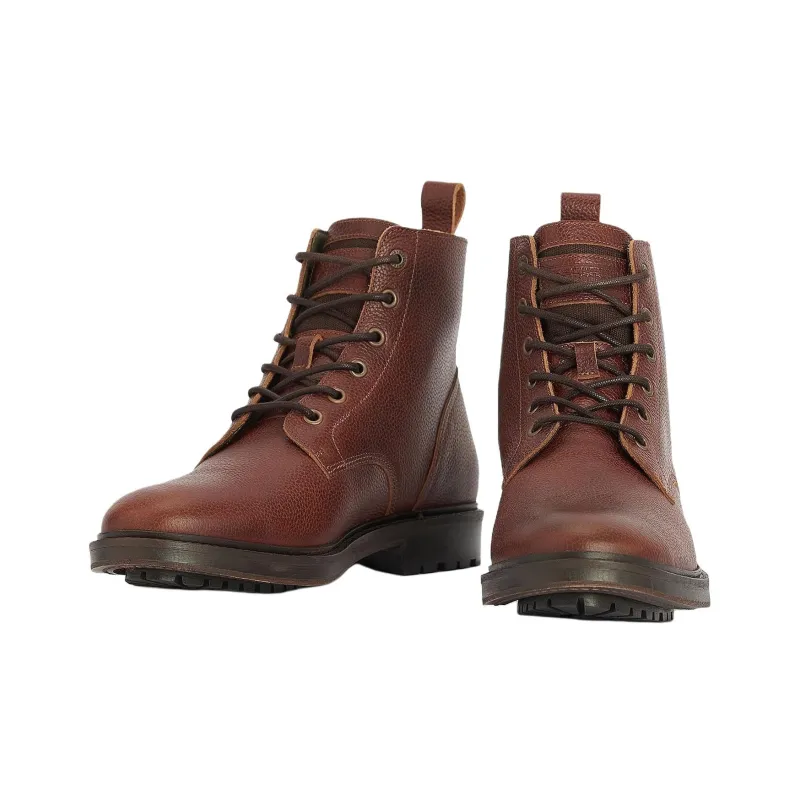 BARBOUR Heyford Ankle Boots Men's Brown-3
