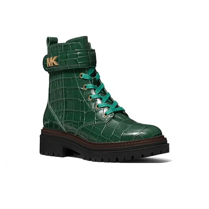 MICHAEL KORS Stark Ankle Boots Women's Green-2