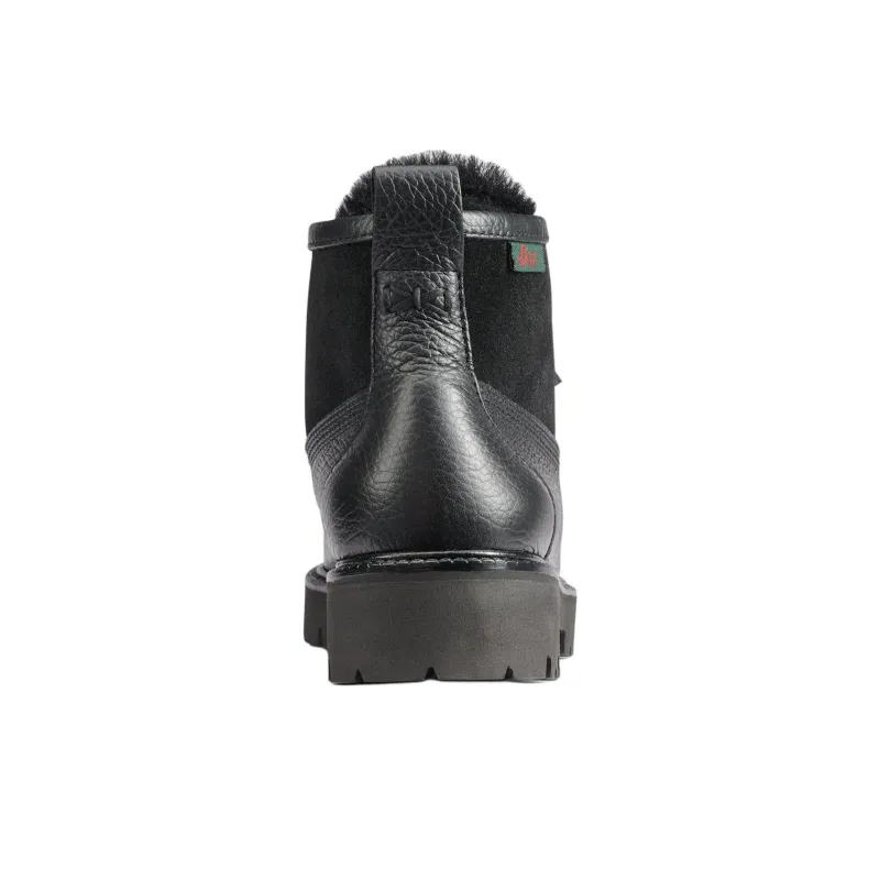 G.H. Bass & Co. Ranger Super Lug Ankle Boots 3.5cm Women's Black-4