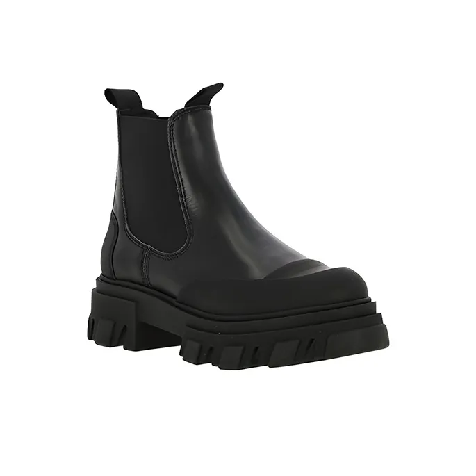 GANNI Rear-logo Chelsea Boots-2