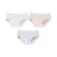 3 Pack (B Set-Shrimp Pink+Purple+White)
