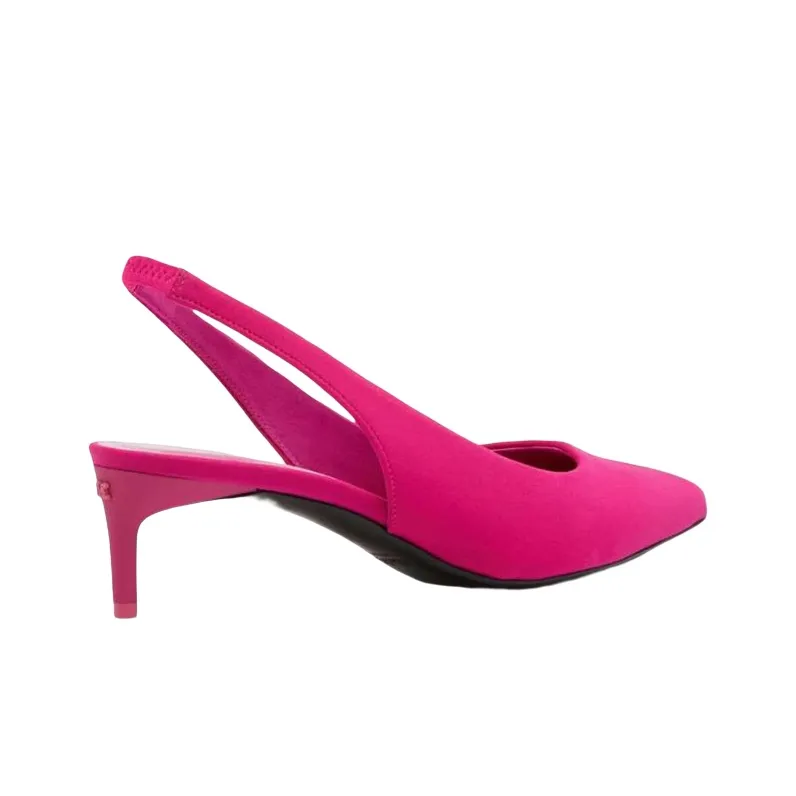 MaxMara High Heels 4.5cm Women's Rose Red-4