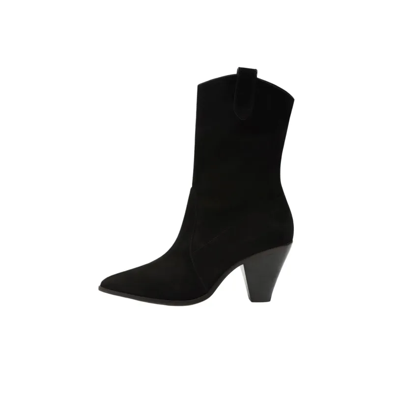 Schutz Mackie Ankle Boots 7.5cm Women's Black-0