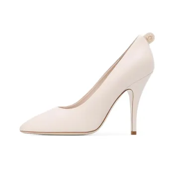 Ferragamo Gancini High Heels Women's White
