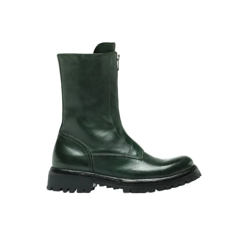 Officine Creative Loraine 015 Round toe Leather Boots Women's-1
