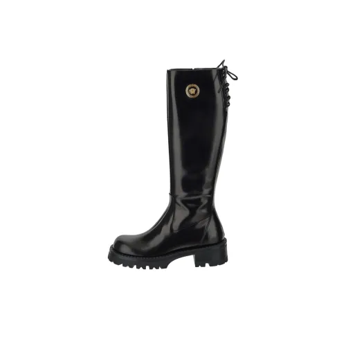 VERSACE Alia Leather Knee high Boots
