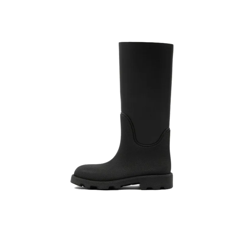 Burberry Knee high Boots Women's Black-0