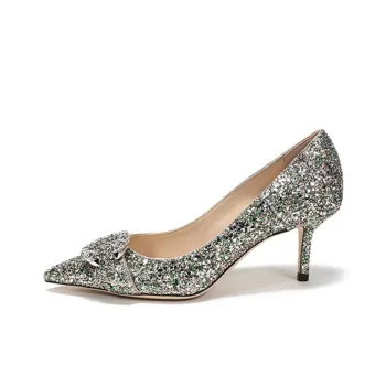 Jimmy Choo Saresa High Heels Women's Dark Mint Green