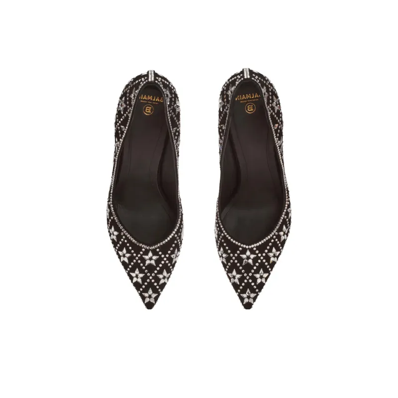 BALMAIN Ruby Embellished Pumps-4