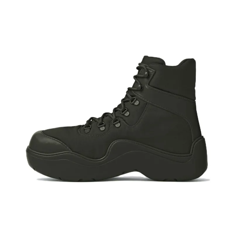 Bottega Veneta Puddle Short Martin Boot Men's Black-0