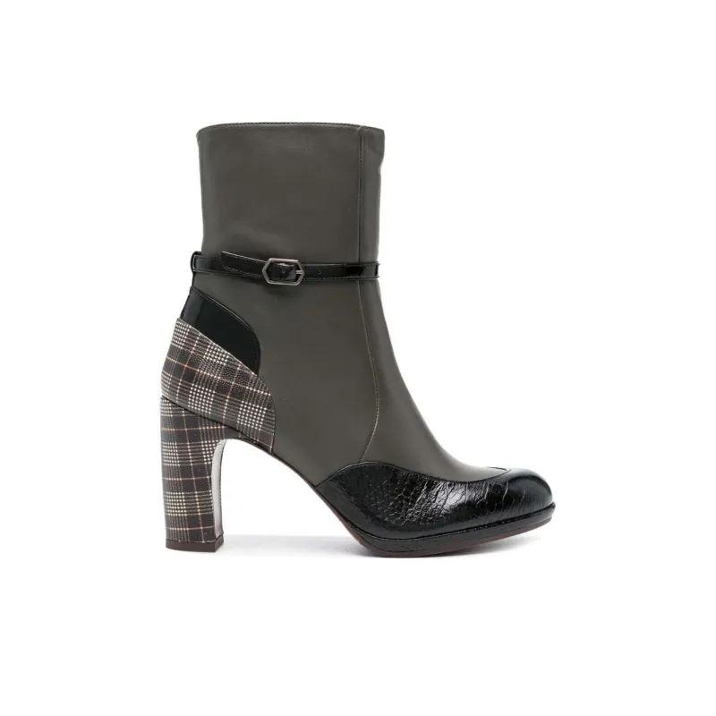 CHIE MIHARA Custor 100mm Leather Boots Women's-1