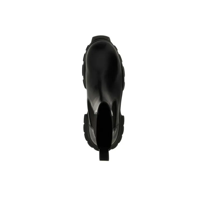 RICK OWENS Lido Beatle Bozo Tractor Boots Black-2