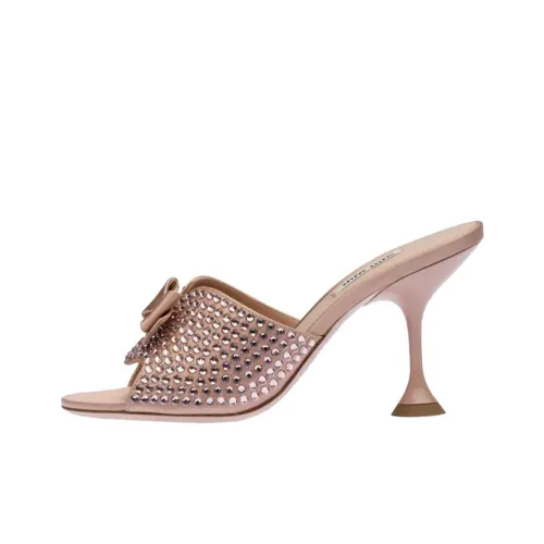 MIU MIU High Heels Women's Nude Pink