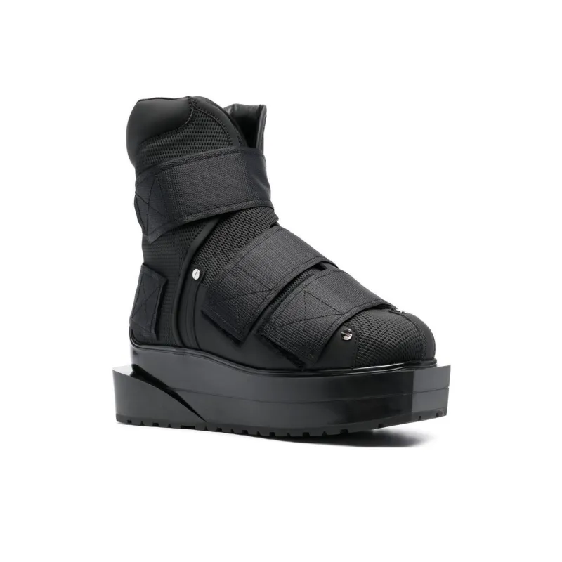 BALMAIN Fashion Ankle Boots Men's Black-2
