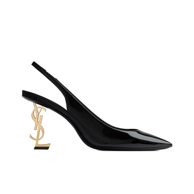 SAINT LAURENT Opyum Slingback Pumps-1