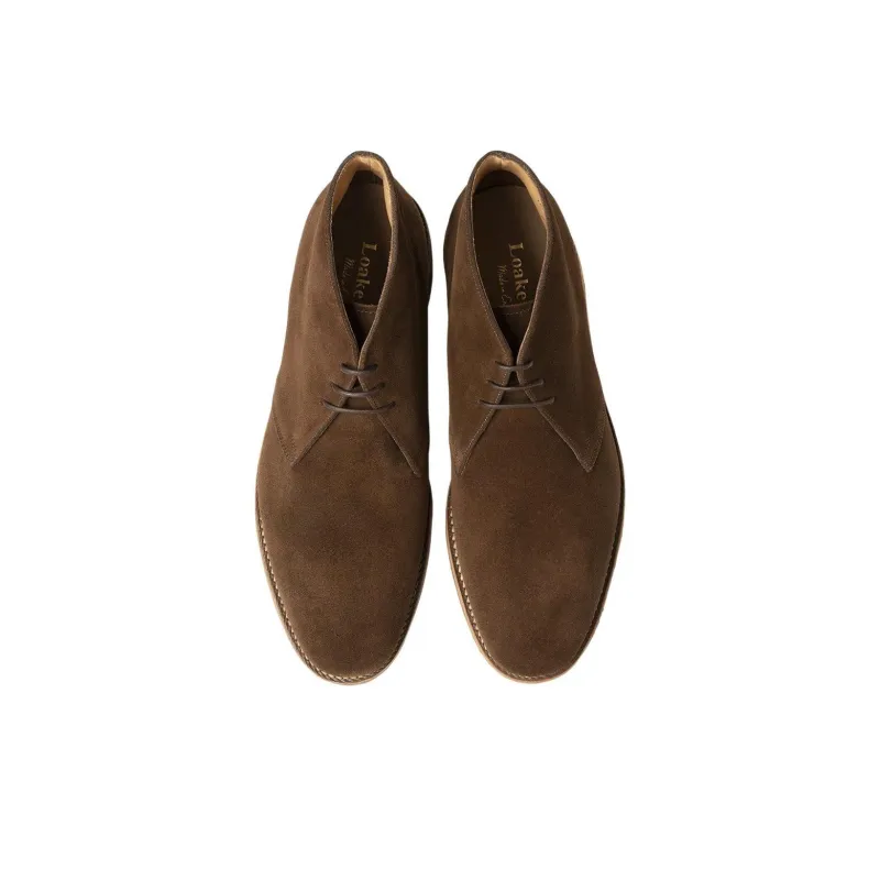 LOAKE Rivington Ankle Boots Men's Dark Brown-3