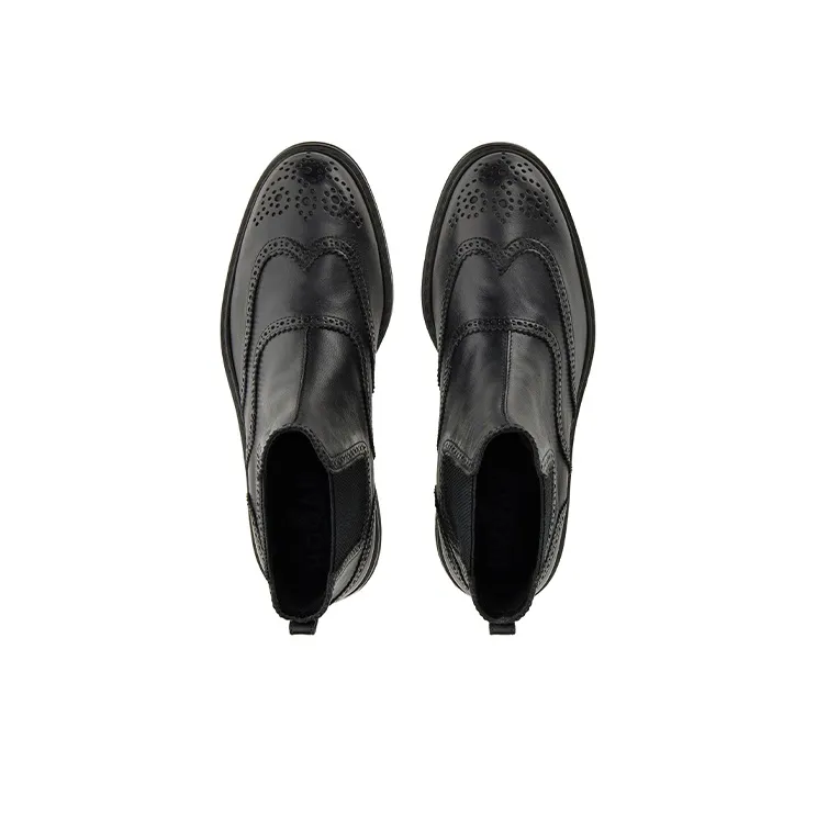 HOGAN Leather Chelsea Boots-3