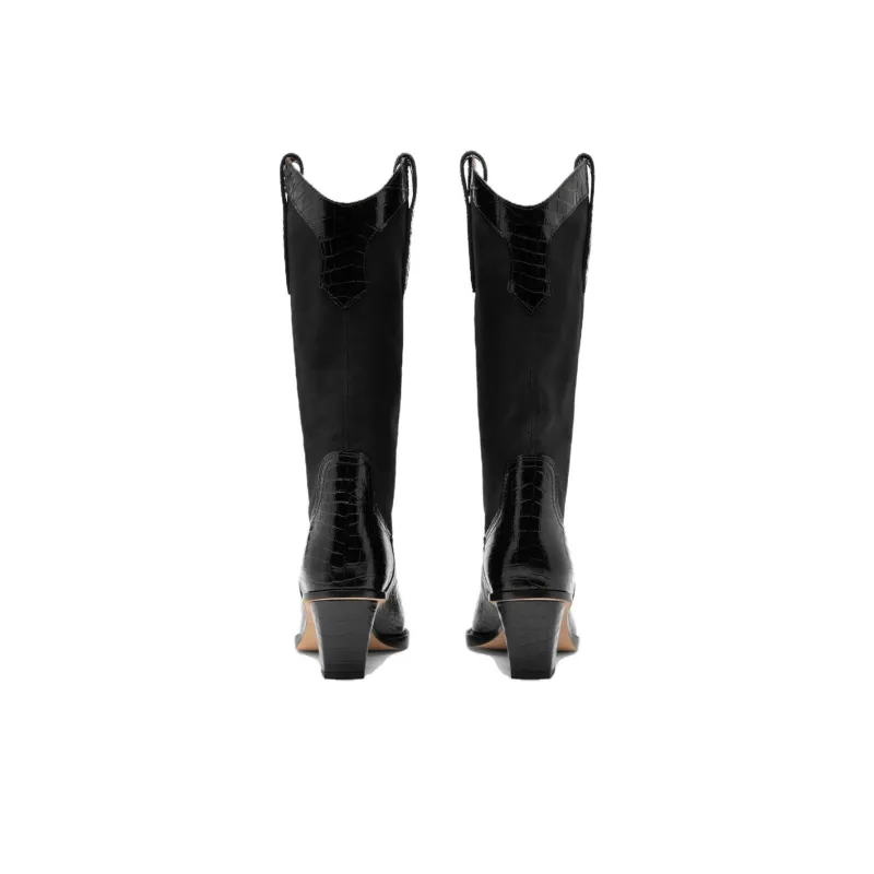 Paris Texas Rosario 60mm Panelled Boots-4