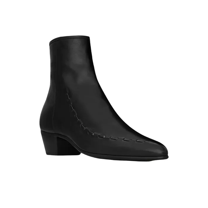 SAINT LAURENT Ankle Boots Men's Black-2