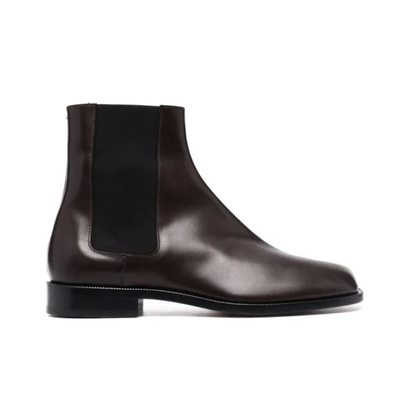 Maison Margiela Tabi Leather Chelsea Boots-1