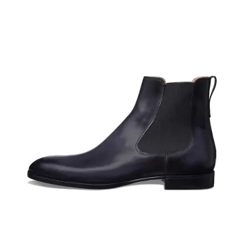 BERLUTI Short Chelsea Boots Men's Black