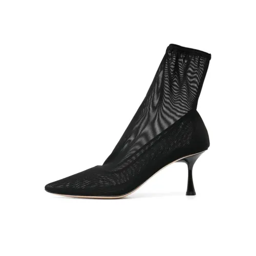 STUDIO AMELIA 90mm Sock-style Ankle Boots