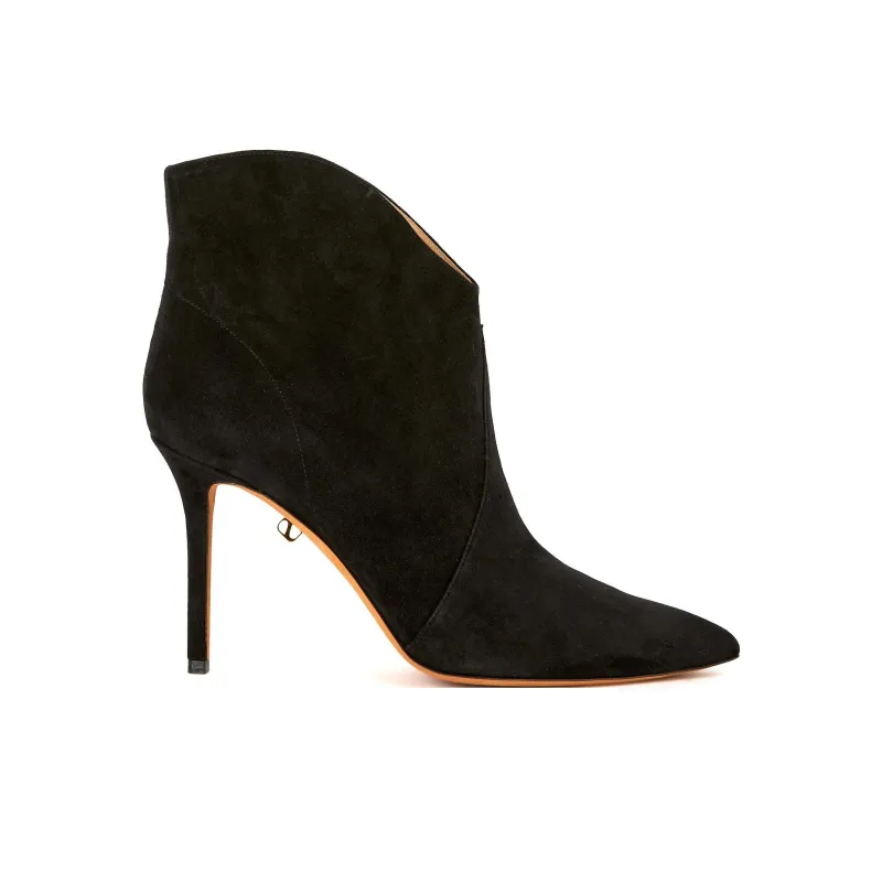 MAISON SKORPIOS Astrid Ankle Boots 9cm Women's Black-1