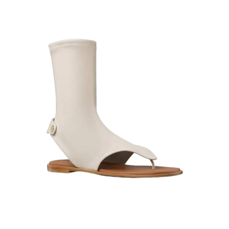 DIOR Spirit Ankle Boots Women's Ecru-1