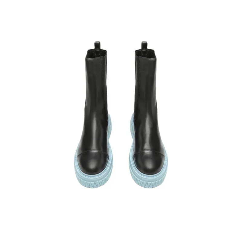 Schutz Short Chelsea Boots 5cm Women's Black-4