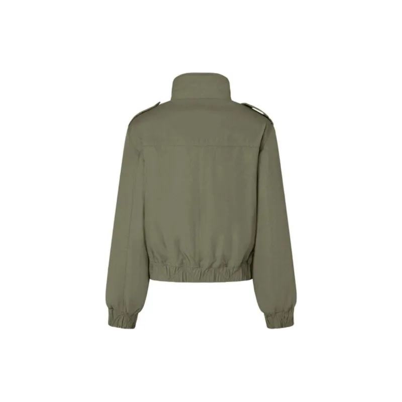 Pepe Jeans Jackets Coats Women's Olive Green-1