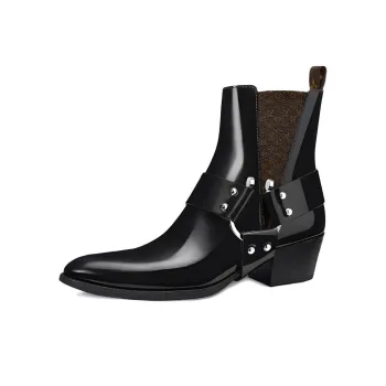 LOUIS VUITTON Rhapsody Ankle Boots 'Black' Women's