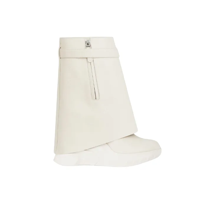 Givenchy Shark Lock Biker Ankle Boots Women's-1