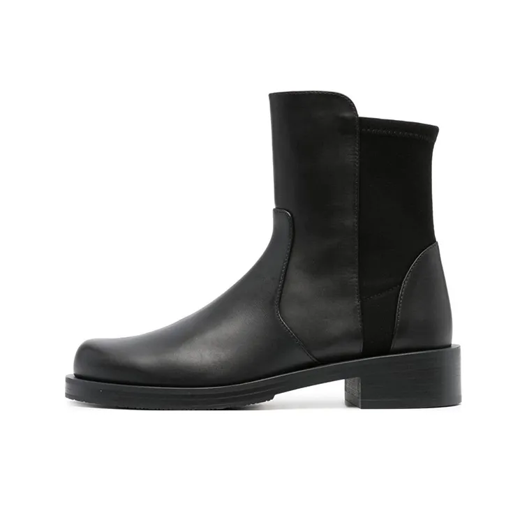 stuart weitzman 5050 Bold 30mm Leather Ankle Boots-0
