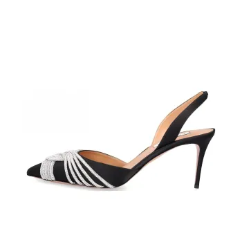 AQUAZZURA Gatsby 75mm Slingback Pumps