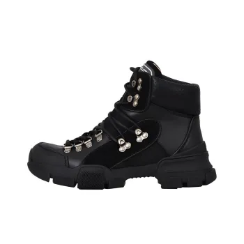 GUCCI Flashtrek Ankle Boots Women's Black